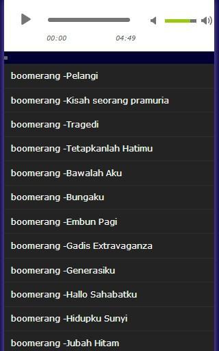 Free Download Mp3 Boomerang Pelangi